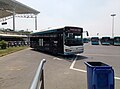 蚌埠公交集团的苏州金龙海格混合动力客车