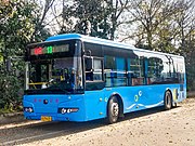 溧水公交藍色塗裝 （溧水13路於鎮江市句容市郭莊客運站，型號為宇通ZK6105HNG2）