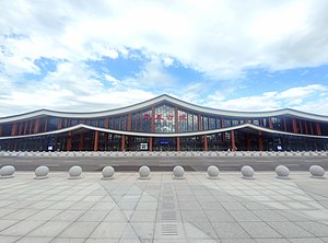 车站站房外观（2022年8月）