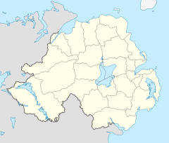 恩尼斯基林在北愛爾蘭的位置