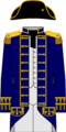 英國皇家海軍少將及准將制服(1795-1812)