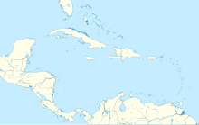 納弗沙島在加勒比海的位置