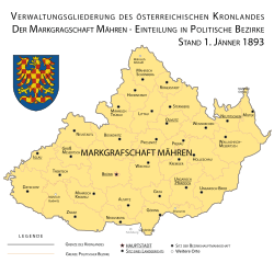 1893年的摩拉維亞侯國
