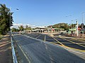 青山公路－洲頭段近新田公共運輸交匯處（2020年4月）