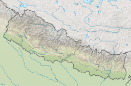 羅布崎峰在尼泊尔的位置