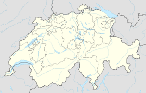 拉紹德封在瑞士的位置