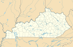 鹅溪在肯塔基州的位置
