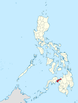 北拉瑙省在菲律宾上的位置