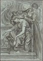 “苔丝狄蒙娜的哀歌”，但丁·加百列·羅塞蒂，1878–1881
