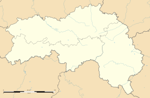 里沃当代讷在奥恩省的位置