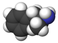 苯丙胺(安非他命)3D結構