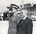 与波兰人民总统雅鲁泽尔斯基（1980年）