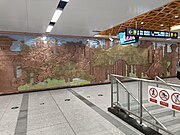 站厅艺术墙《再现文景》（2022年2月）