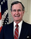 乔治·赫伯特·沃克·布什，第四十一任美国总统。
