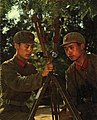 1965-8 1965 解放军炮兵士兵