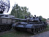 波蘭T-55AM 混雜了蘇系和北約系電子裝備