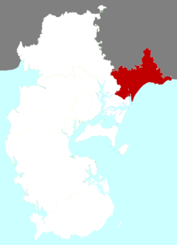 吴川市的地理位置