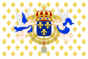 法国上a：1638年－1789年的国旗 下：1830年－1848年的国旗
