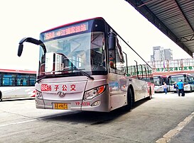在南京运营的 NJL6129EV