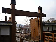 日本池田城側門