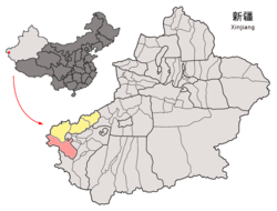 阿克陶县的地理位置