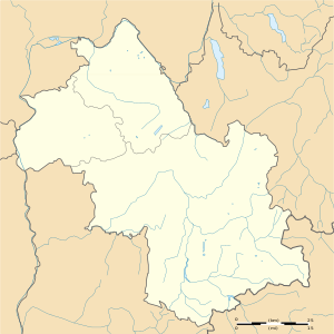 瓦爾博奈在伊澤爾省的位置