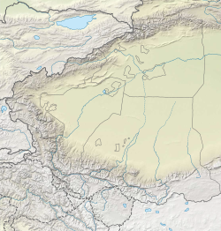 1902年阿图什地震在南疆的位置