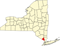 紐約州羅克蘭縣地圖