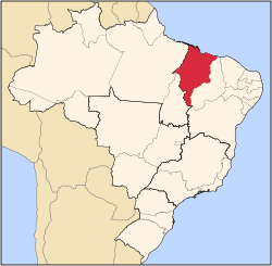Maranhão的位置