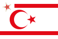 北塞浦路斯土耳其共和国总统旗帜