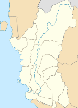 太平市在霹雳州的位置