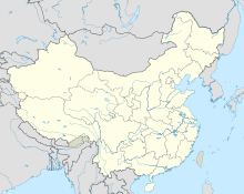 Map showing the location of 中国酒泉卫星发射中心