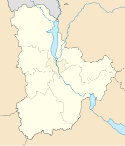 白采尔克瓦在基辅州的位置