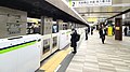 新宿線下行月台（2022年12月2日攝）