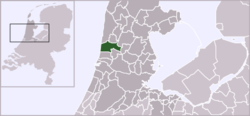 Location of Castricum.