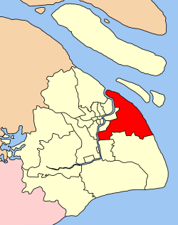 川沙县的地理位置