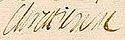 克莉絲汀·德·法蘭西 Christine de France的签名