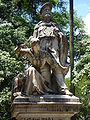 加里波第与阿妮塔，纪念于巴西阿雷格里港阿泽尼亚加里波第广场
