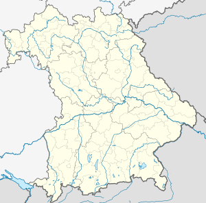 弗里德贝格在巴伐利亚州的位置