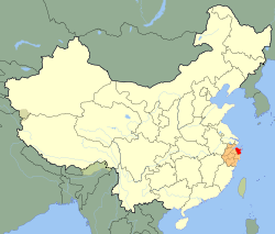 浙江省宁波市的地理位置