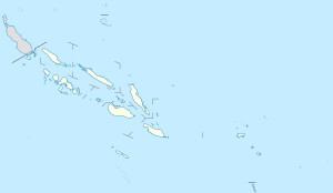基拉基拉在索羅門群島的位置