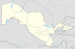 布哈拉在烏茲別克的位置