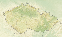 利薩山在捷克的位置