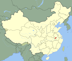 舒城县的地理位置