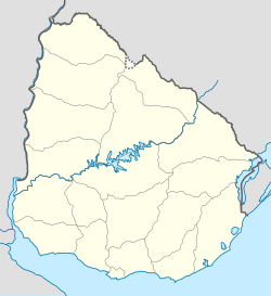 埃斯特角城 Punta del Este在乌拉圭的位置