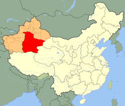 巴音郭楞蒙古自治州在新疆的地理位置