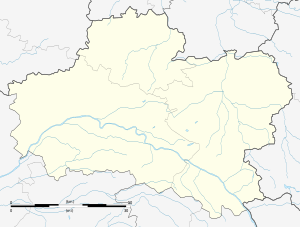 博让西在卢瓦雷省的位置