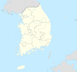 CJU/RKPC在大韩民国的位置
