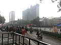 2019南京马拉松途径新模范马路