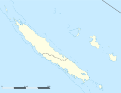 斯特拉斯堡新城在新喀里多尼亚的位置